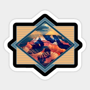 Grand Canyon Graphic Art Sticker